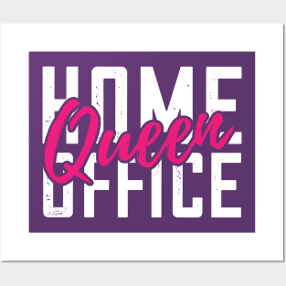 Quarantined Home Office Queen Posters and Art